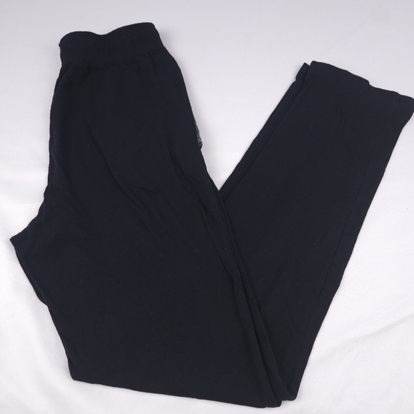 George Black Pajama Pants Size Small (28-30) - Picture 2 of 5
